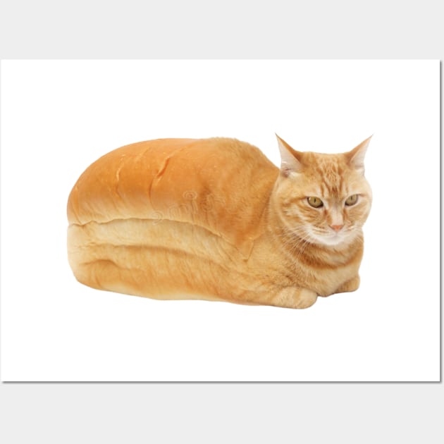 Cat loaf Wall Art by pwbstudios